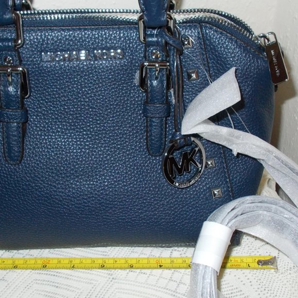 Michael Kors Ciara Blue New Shoulder Handbag - Picture 3 of 15